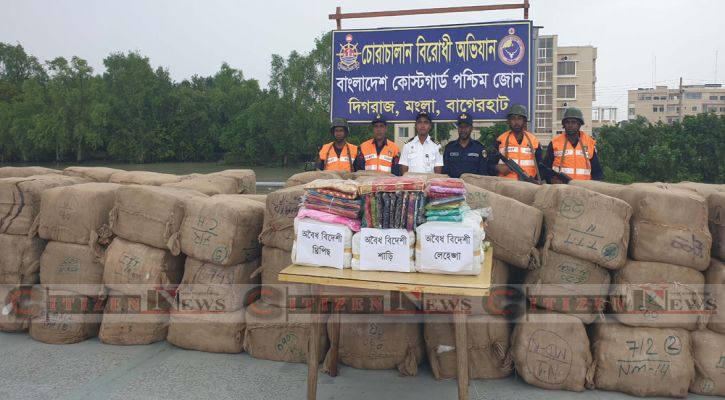 ভারতীয় কাপড়ে সয়লাব দক্ষিনাঞ্চলের বাজার