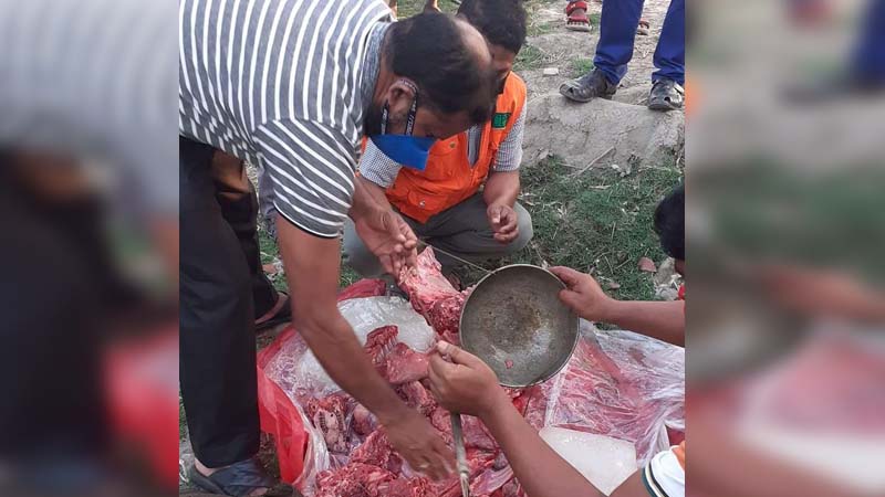 মোংলায় হরিনের মাংসসহ শিকারী আটক