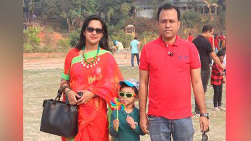 স্ত্রী-সন্তানের পর মারা গেলেন স্বামীও