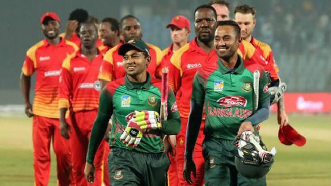 জিম্বাবুয়ের বিপক্ষে আজ মাঠে নামবে বাংলাদেশ