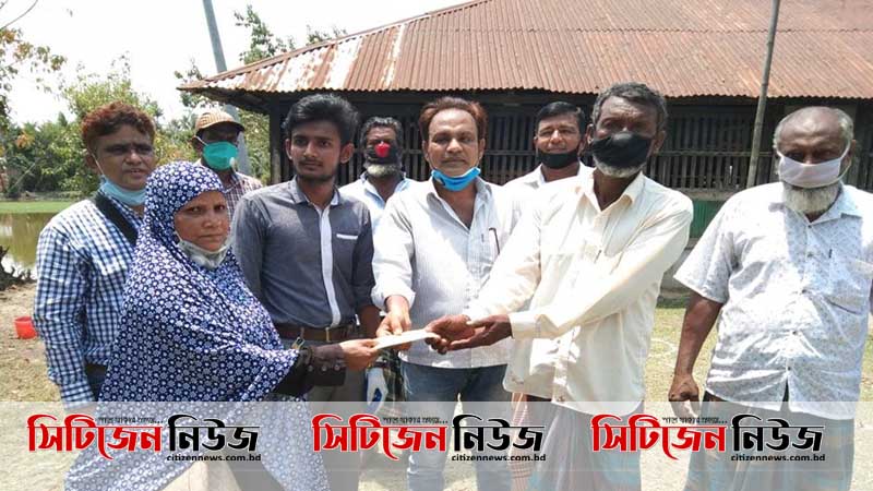 মোংলায় ৭শ পরিবারের পাশে আমেরিকান প্রবাসী