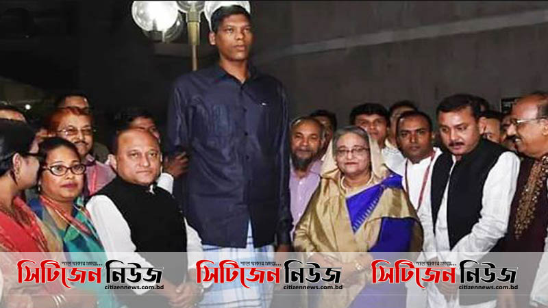 দেশের সবচেয়ে লম্বা মানুষ জিন্নাত আলী মারা গেছেন