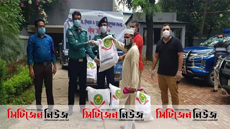 সিএমপি'র উত্তর বিভা‌গের ৩০০ মস‌জি‌দে ঈদ উপহার বিতরণ