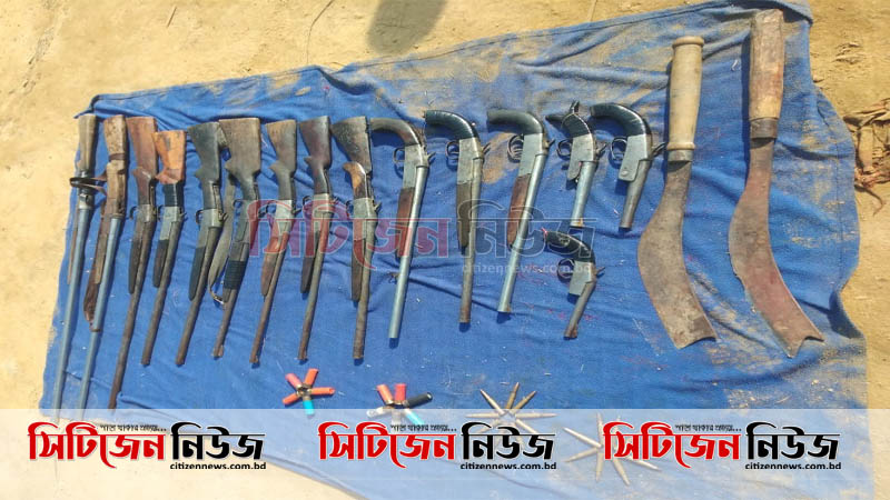 বন্দুকযুদ্ধে ২রোহিঙ্গা নিহত; অস্ত্র-গোলাবারুদ উদ্ধার