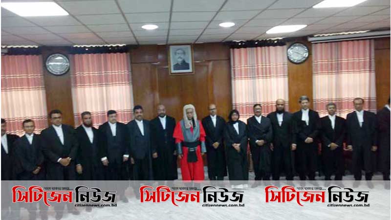 ভিডিও কনফারেন্সে শপথ নিলেন ১৮ বিচারপতি