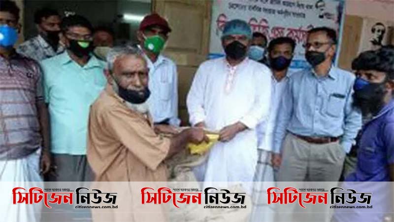 সিরাজগঞ্জে জেলেদের মাঝে খাদ্য সহায়তা প্রদান