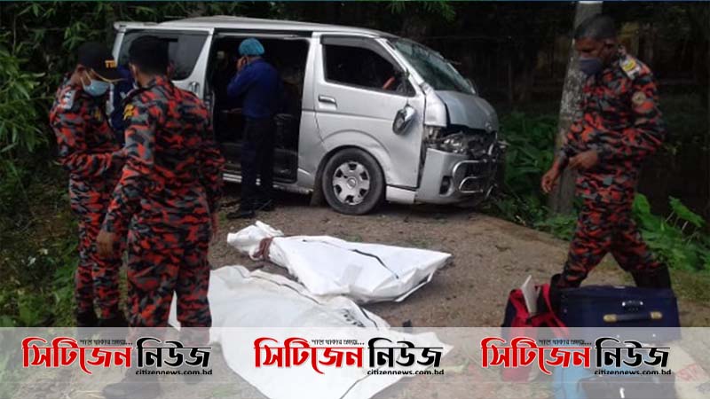 মৌলভীবাজারে সড়ক দুর্ঘটনায় স্বামী-স্ত্রী নিহত