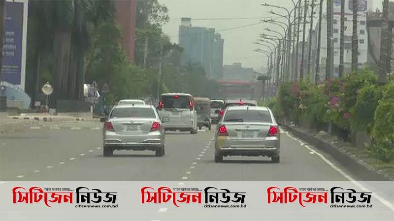 কড়াকড়ির মধ্যেও রাজধানীতে ঢুকছে যানবাহন