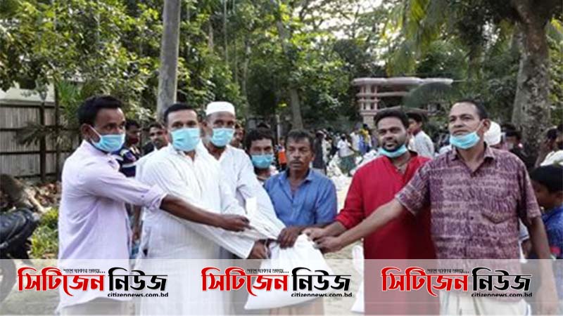 আনোয়ারায় ৩৫০ পরিবারকে প্রবাসীর খাদ্য সহয়তা