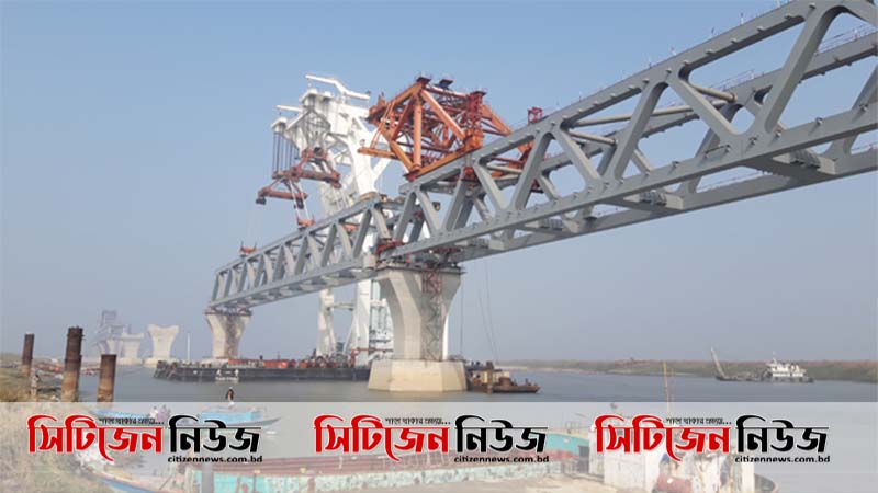 বুধবার বসছে পদ্মাসেতুর ৩১তম স্প্যান