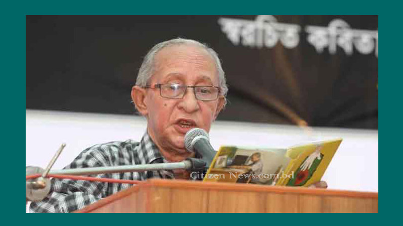 কবি ও সাংবাদিক মাশুক চৌধুরী আর নেই