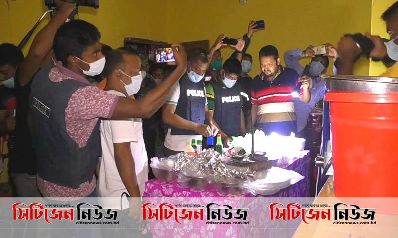 মাদক কারখানার সন্ধান পেল পুলিশ