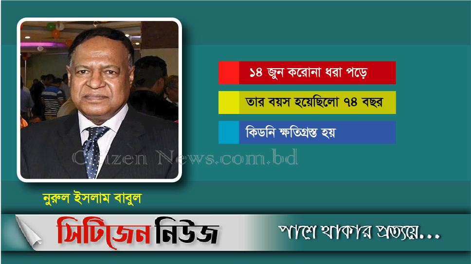 যমুনা গ্রুপের চেয়ারম্যান নুরুল ইসলাম বাবুল মারা গেছেন