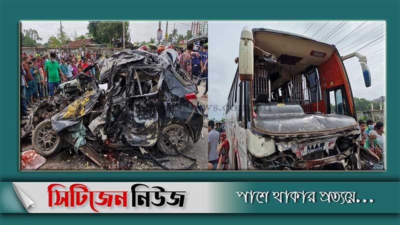 ময়নসিংহে বাস ও মাইক্রোবাসের সংঘর্ষে ৬ জন নিহত