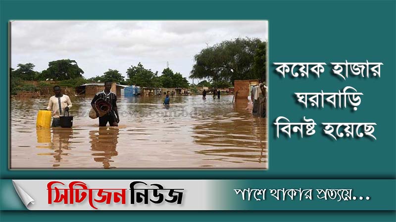 নাইজারে ভয়াবহ বন্যায় ৫১ জনের প্রাণহানি