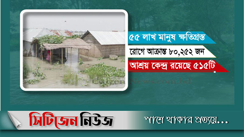 বন্যায় দেশের ৩৩ জেলায় ২৫৮ জন নিহত