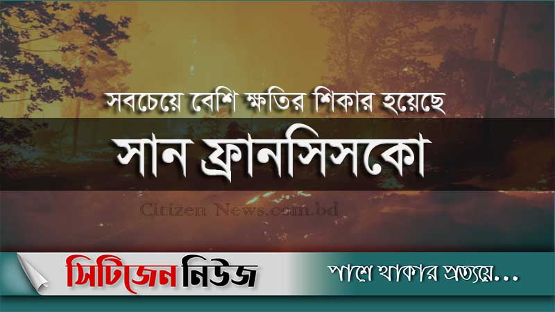 যুক্তরাষ্ট্রের ২০ লাখ একর বনভূমি পুড়ে ছাই