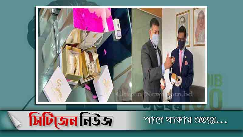 মুজিববর্ষে বিশেষ সংস্করণের ঘড়ি বানালো টাইটান