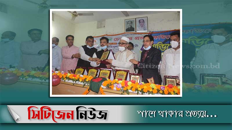 গুণীজন সংবর্ধনা পেলেন প্রবীণ সাংবাদিক ইসকান্দর আলী