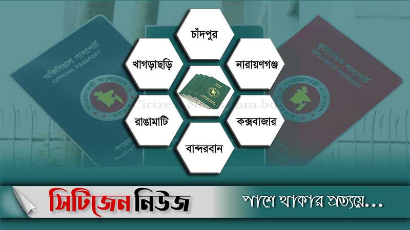 ৬ জেলায় ই-পাসপোর্ট কার্যক্রম শুরু হচ্ছে আজ
