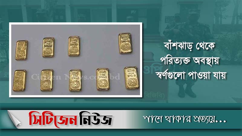 চুয়াডাঙ্গায় ৭০ লাখ টাকার স্বর্ণ উদ্ধার