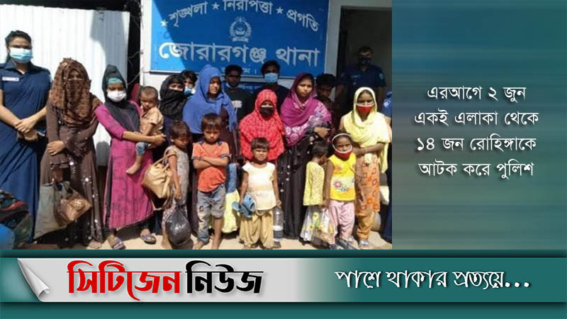 পালিয়ে আসা ১৮ রোহিঙ্গা মিরসরাইয়ে আটক