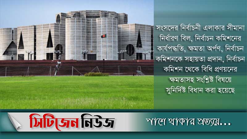 সংসদে পাশ হলো সীমানা নির্ধারণীসহ ৩টি বিল