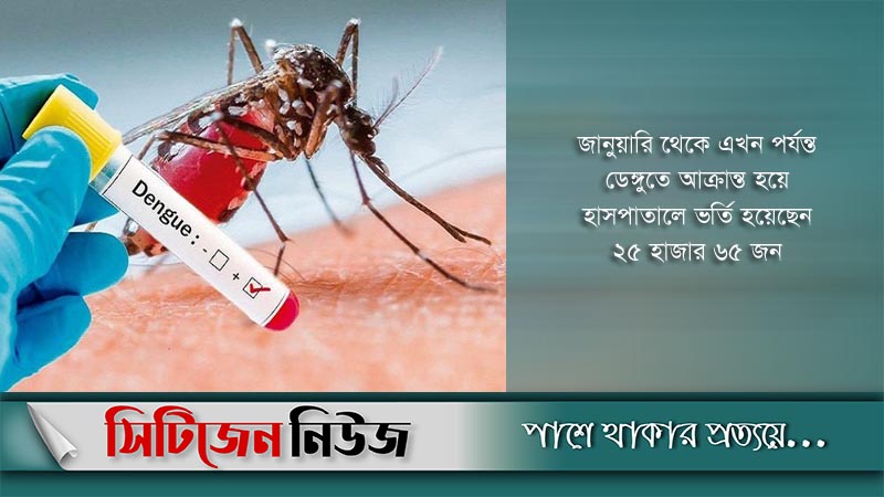 ডেঙ্গু নিয়ে হাসপাতালে ভর্তি ১৬৩ জন