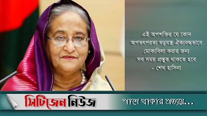 গণতন্ত্রবিরোধী অপশক্তি এখনও চক্রান্তে লিপ্ত: প্রধানমন্ত্রী
