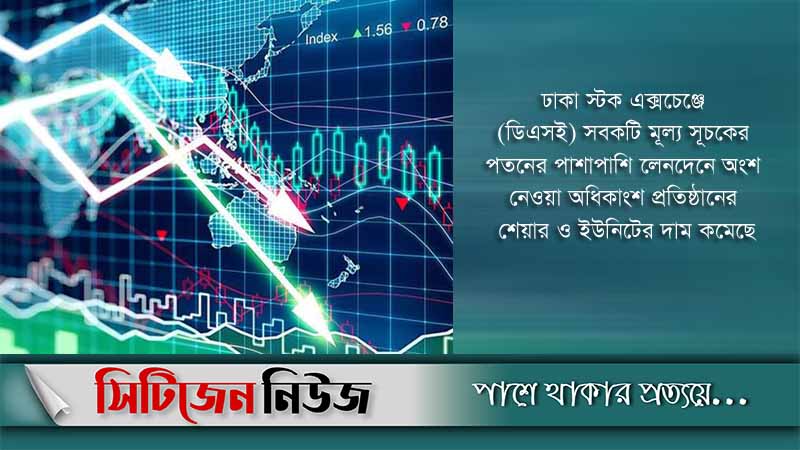 পুঁজিবাজারে বড় দরপতন