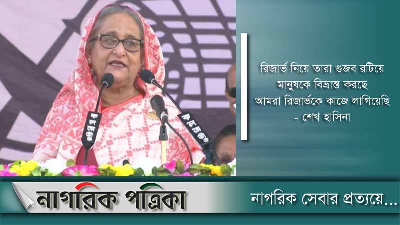 এখনও ৩৪ বিলিয়ন ডলার রিজার্ভ আছে : শেখ হাসিনা