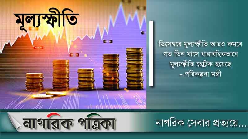 নভেম্বরে মূল্যস্ফীতি কমেছে, বেড়েছে মজুরির হার