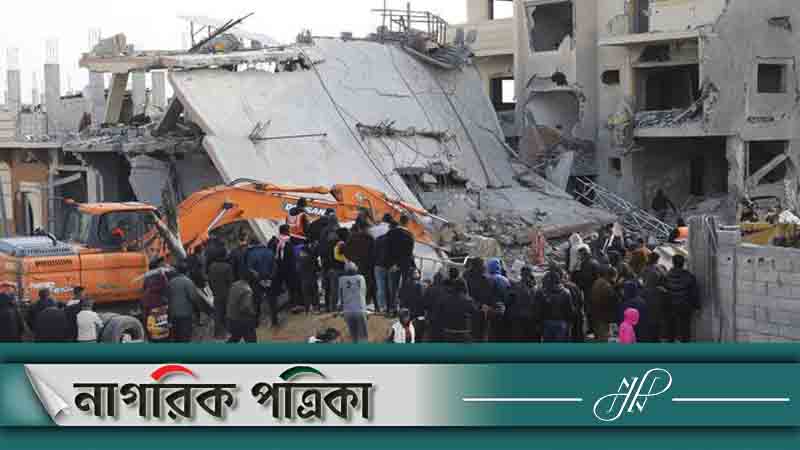 গাজায় ইসরায়েলি হামলায় আরও ৫৫ ফিলিস্তিনি নিহত