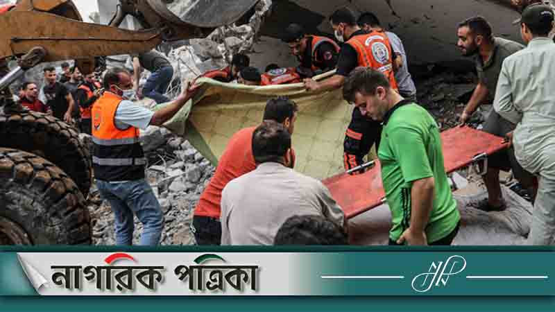 গাজায় ইসরায়েলি হামলায় আরও ৭৭ ফিলিস্তিনি নিহত