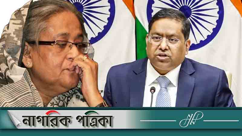 শেখ হাসিনাকে ফেরত পাঠানোর বিষয়ে যা বললো ভারত