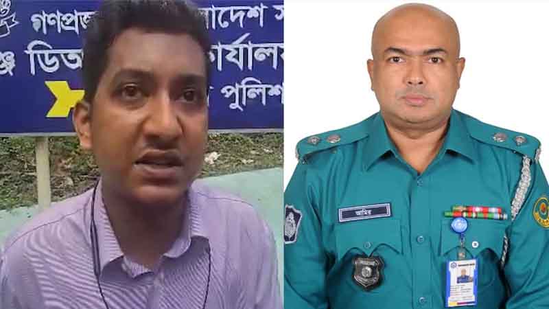‘ফ্যাসিস্ট’ ট্যাগ দিয়ে সাংবাদিককে মারধর করলেন ডিসি