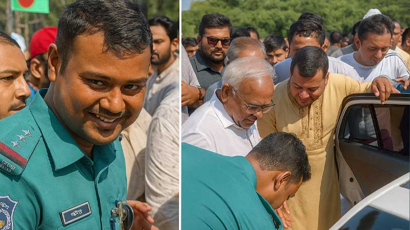 রিজভীর পা ছুঁয়ে সালাম করা সেই সার্জেন্ট ক্লোজড