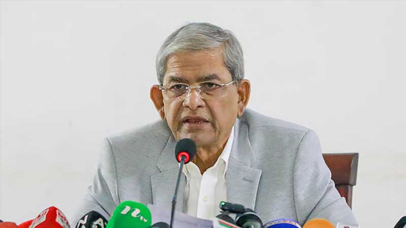 গণতন্ত্রকে আবারও ধ্বংসের ষড়যন্ত্র চলছে: মির্জা ফখরুল