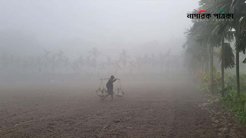 শীতে কাঁপছে তেঁতুলিয়া