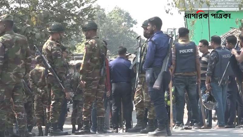 নাটোরে বিএনপি-জামায়াত সংঘর্ষ ও গুলিবর্ষণ, আহত ৬