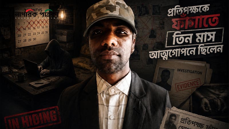 প্রতিপক্ষকে ফাঁসাতে তিন মাস আত্মগোপনে ছিলেন স্কুল শিক্ষক মহিদুল