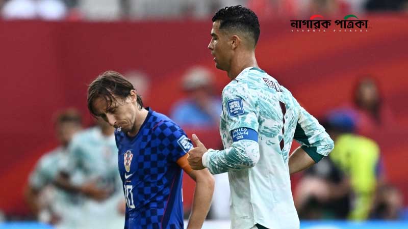 ক্রোয়েশিয়াকে হারিয়ে শেষ ষোলোয় পর্তুগাল