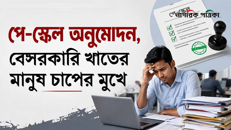 পে-স্কেল অনুমোদন, বেসরকারি খাতের মানুষ চাপের মুখে